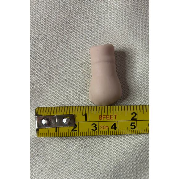 Vintage Sugar Lump Baby Doll Head & Hands Set – Miniature Craft Parts - Picture 11 of 12